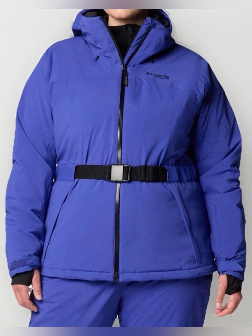 Columbia Cirque Bowl Insulated Snow Ski Jacket Coat Women Size 1X Royal Blue New